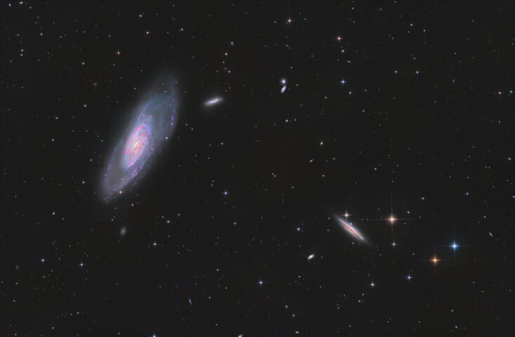 A View Toward M106