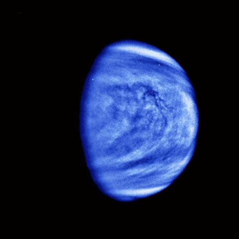 Venus Cloud Patterns (colorized and filtered)