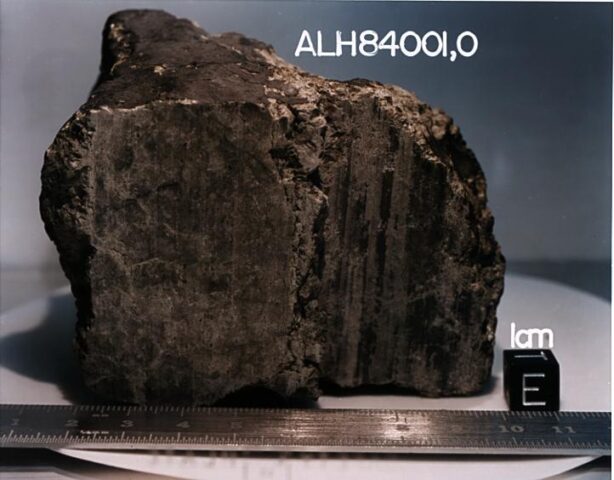Carbon Compounds from Mars Found Inside Meteorite ALH84001