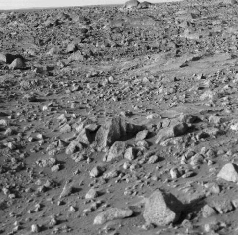 High Resolution Image From Viking Lander 1