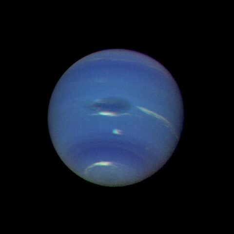 Neptune's Blue-green Atmosphere