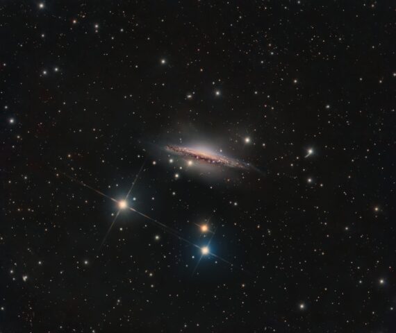 Portrait of NGC 1055
