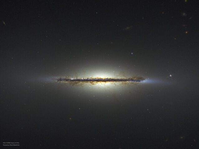 M102: Edge-on Disk Galaxy