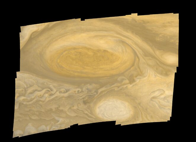 Jupiter Great Red Spot Mosaic