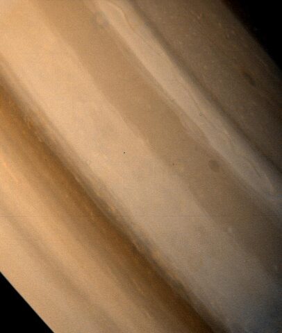 Saturn - Brown Ovals in Northern Hemisphere