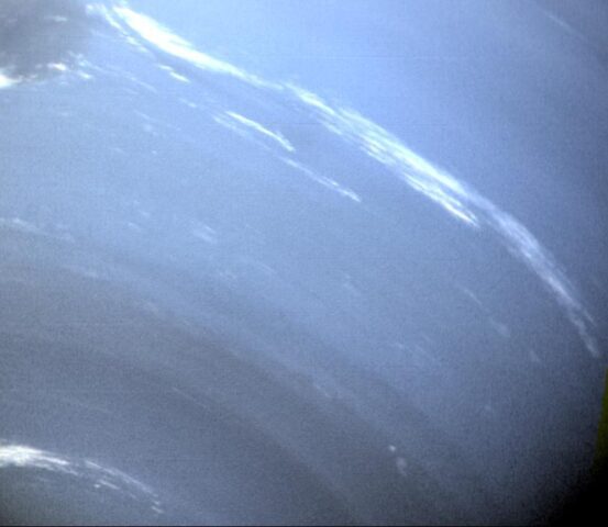 Neptune - True Color of Clouds