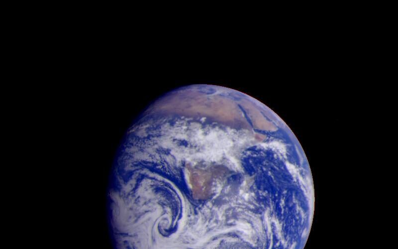 Earth - Full Disk View of Africa