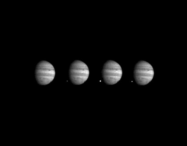 Comet Shoemaker-Levy 9 Fragment W Impact With Jupiter