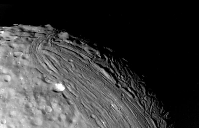 Miranda's Geologic History (Variety of Terrain)