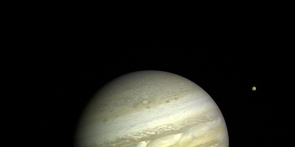Jupiter with Satellite Io
