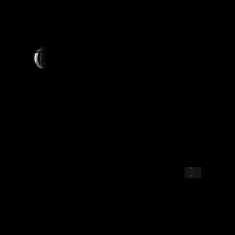 Optical Navigation Image of Ganymede