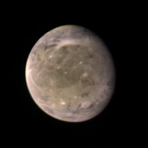 Ganymede at 3.4 million miles