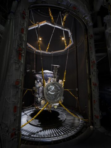 Europa Clipper Prepares for Test in Space Simulator