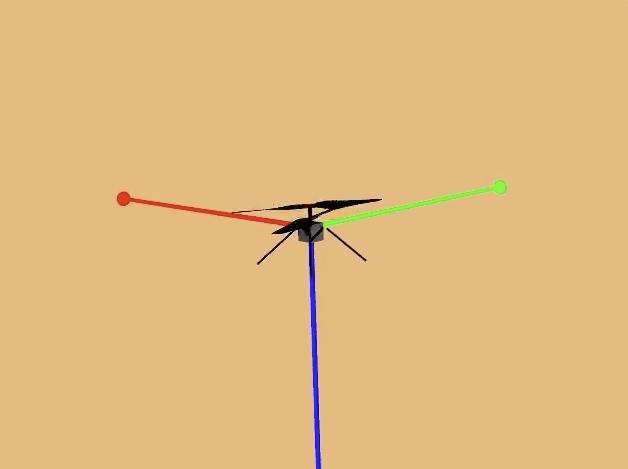 Animation of Mars Helicopter Flight Test