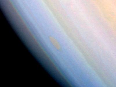 Saturn - False Color of Southern Hemisphere