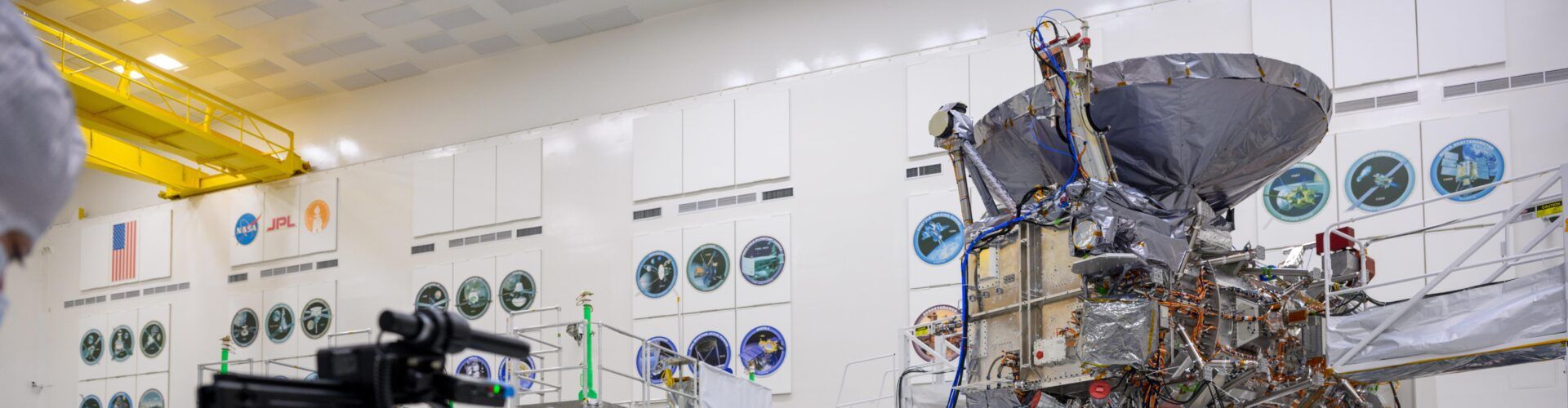 JPL Shows Off Europa Clipper in the Clean Room