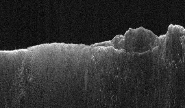 SHARAD's View of Mars During a 'Very Large Roll'