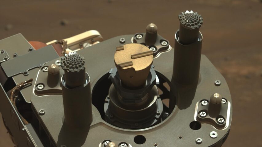 Perseverance Rover's Abrading Bit