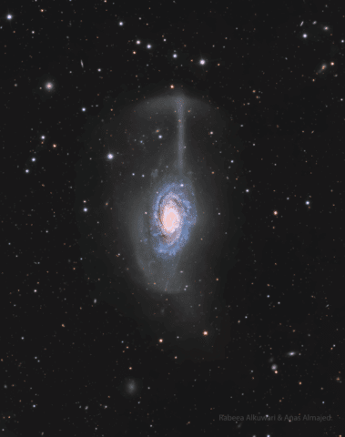 NGC 4651: The Umbrella Galaxy