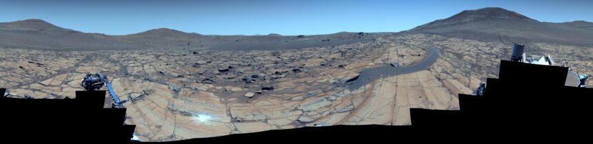 NASA's Perseverance Rover at 'Falbreen'